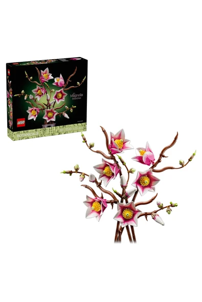 LEGO ® Botanicals Manolya Dalları 11510 - Yetişkinler için Dekoratif Model Yapım Seti (435 Parça) ürün görseli 1