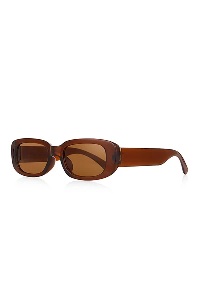 Unisex Güneş Gözlüğü Kahve Parlak 1047 ürün görseli 1