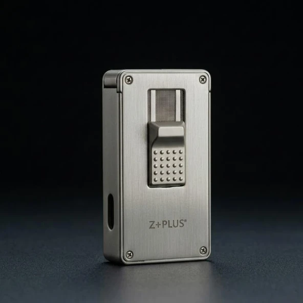 Z-plus Torch Beyaz Nikel Pürmüz Puro Çakmağı ürün görseli 1