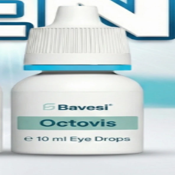 Bavesi Octovis Kedi ve Köpek Göz Temizleme Solüsyonu 10 ml - Çapak ve Gözyaşı Lekesi Giderici Damla ürün görseli 1