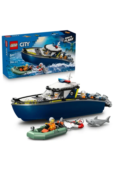 LEGO ® City Polis Teknesi Takibi 60456 - 6+ Çocuklar için Yaratıcı Oyuncak Yapım Seti (264 P) ürün görseli 1