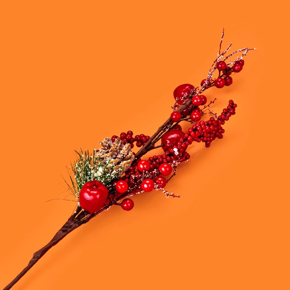 Kokina Dal Çiçek - Asorti - 55 cm - Resim 2