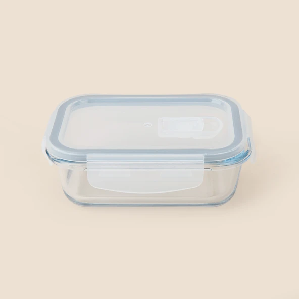 Kitchen Olea Cam Saklama Kabı - Şeffaf - 380 ml ürün görseli 1