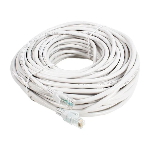 Powermaster PM-1833 Cat6 20 Metre RJ45 Patch Network Ethernet İnternet Kablosu ürün görseli 1