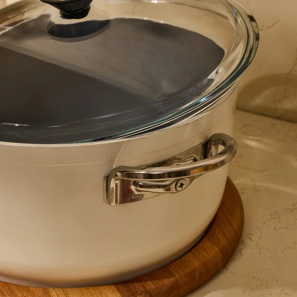 Kitchen Toscana Chef Derin Tencere - 24 cm - Resim 3