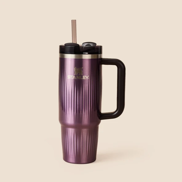 Termos The Quencher Fluted Tumbler Wisteria Shine - 890 ml ürün görseli 1