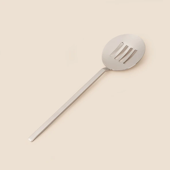 Elif Servis Kevgiri - Platin - 23 cm ürün görseli 1