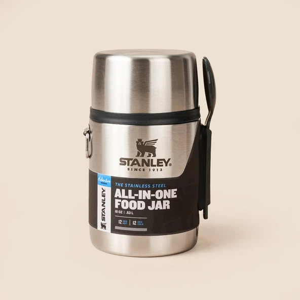 Termos The Stainless Steel All-In-One Food Jar Stainless Steel - 530 ml ürün görseli 1