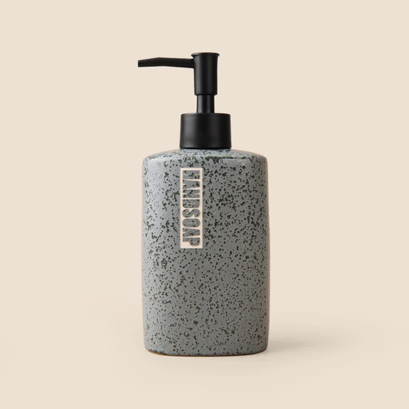 Seramik Sıvı Sabunluk - Koyu Füme - 500 ml ürün görseli 1