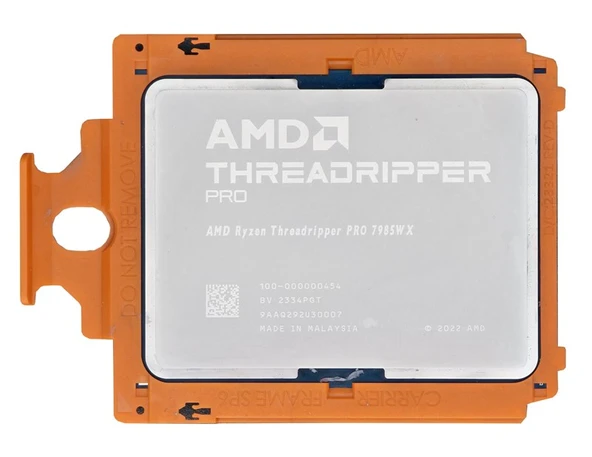 AMD Ryzen TR PRO 7985WX sTR5Pin 350W Fansiz Tray ürün görseli 1