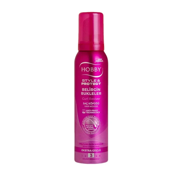Hobby Style & Protect Saç Köpüğü Belirgin Bukleler 150 ml ürün görseli 1