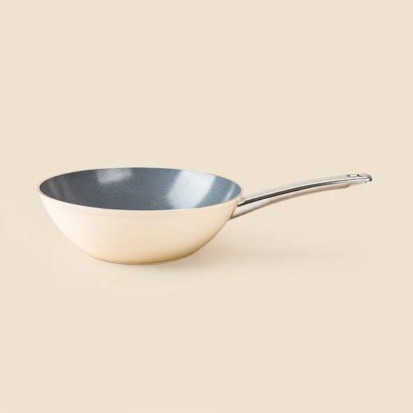 Kitchen Toscana Chef Wok Tava - 28 cm - Resim 2