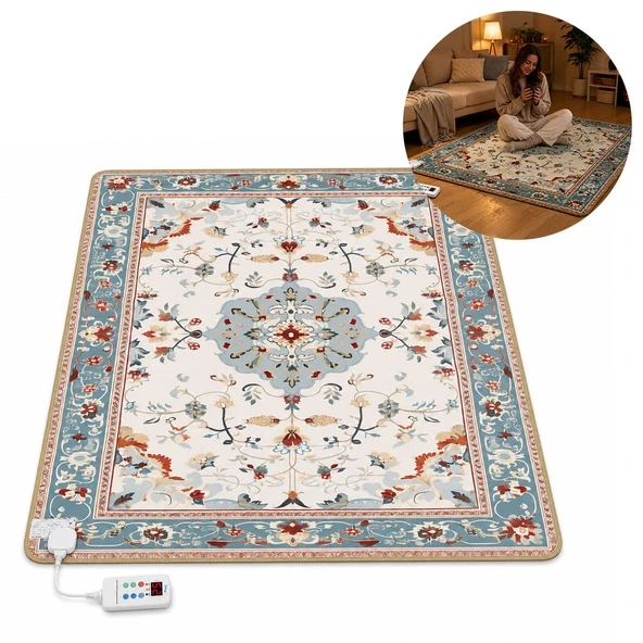 Sunup TY-2*3 1900W 200X300cm Isıtmalı Pad Halı - Dijital Termostatlı Karbon Kristal Teknolojisi ürün görseli 1