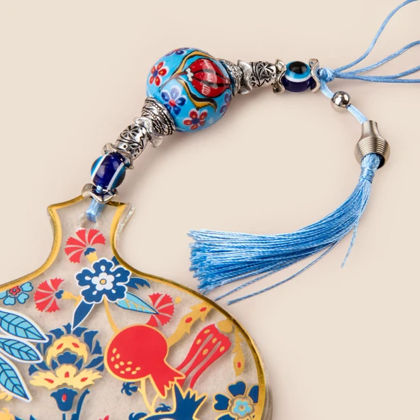 Deco Nar Nazarlık - Renkli - 12 cm - Resim 3