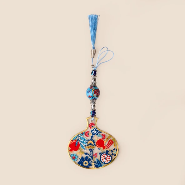 Deco Nar Nazarlık - Renkli - 12 cm ürün görseli 1