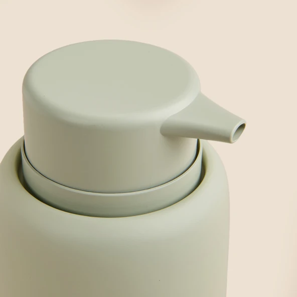 Luce Polyresin Sıvı Sabunluk - Beyaz - Resim 3