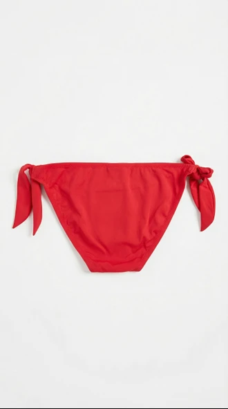 Kırmızı Kalın İp Bağcıklı Bikini Altı - Resim 2