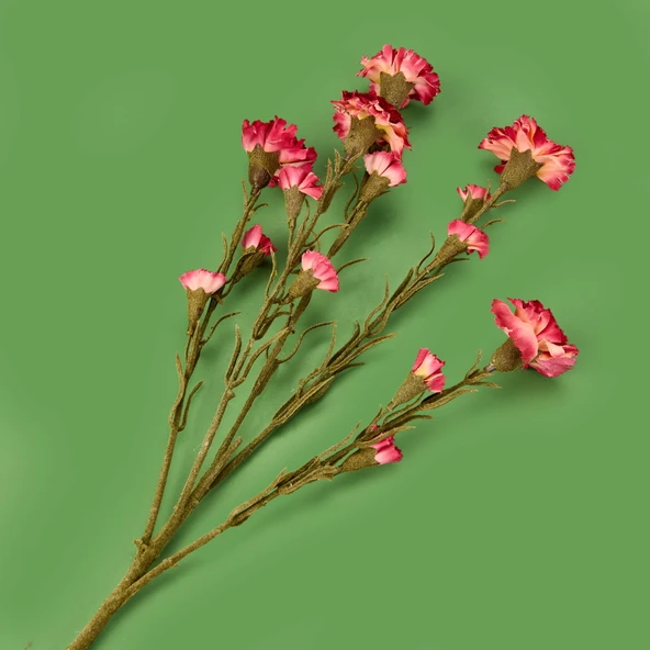 Deco Kranfil Dal Çiçek - Kırmızı - 68 cm - Resim 2