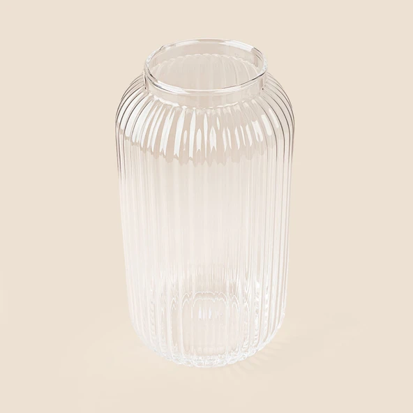 Deco Pure Vazo - Şeffaf - Resim 2