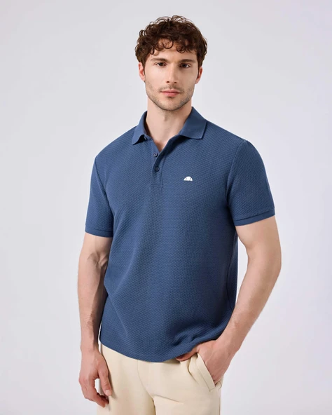 Ellesse Erkek Polo Tişört M-6SM5010-EBL Mavi Mavi L ürün görseli 1