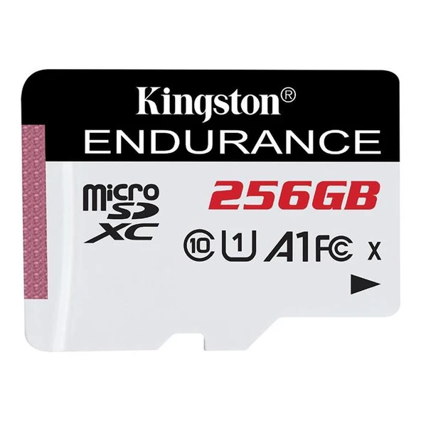 Kingston SDCE/256GB 256GB microSDXC Endurance 95R-45W C10 A1 UHS-I Card Only Hafıza Kartı ürün görseli 1