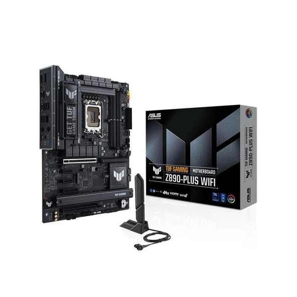 Asus Tuf Gamıng Z890-Plus Wıfı 1851P Ddr5 Ses Glan Dp/Hdmı/Usb Sata3 Usb3.2 Atx ürün görseli 1