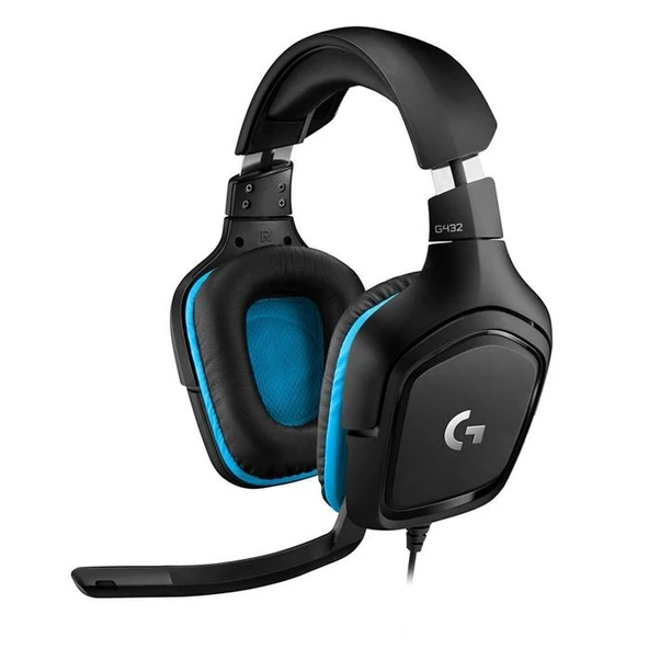 Logitech 981-000770 G432 7.1 Surround Mikrofonlu Gaming Oyuncu Kulaklığı ürün görseli 1