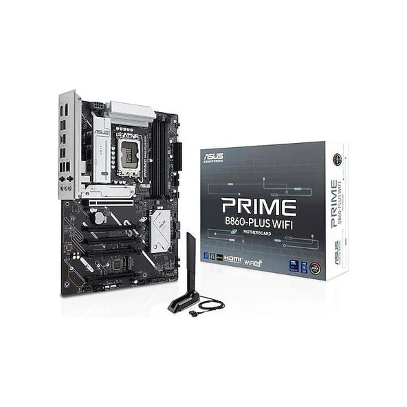 ASUS PRİME B860-PLUS Wİ-Fİ INTEL LGA1851 DDR5 ATX ANAKART ürün görseli 1
