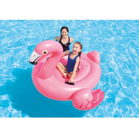 IBN57558  Flamingo Binici - Tutmaçlı Ada 142x137x97 cm -İntex ürün görseli 1