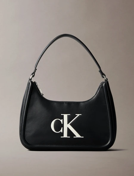 Calvin Klein Bold CK Küçük Kadın Siyah Çapraz Çanta LV04F3230G-3L2 ürün görseli 1