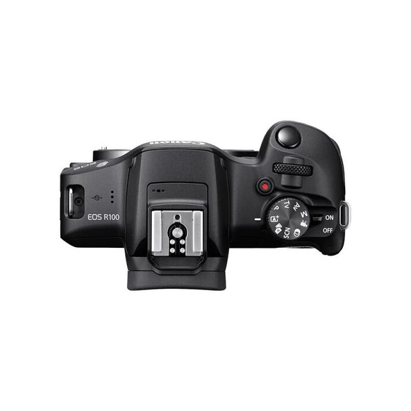 Canon EOS R100 18-45mm + 75-300mm Lens Kit - Resim 3