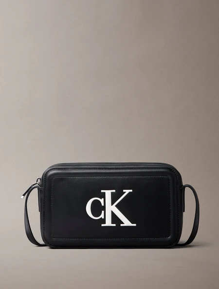 Calvin Klein Bold CK Kamera Kadın Siyah Çapraz Çanta LV04F3220G-3L2 ürün görseli 1