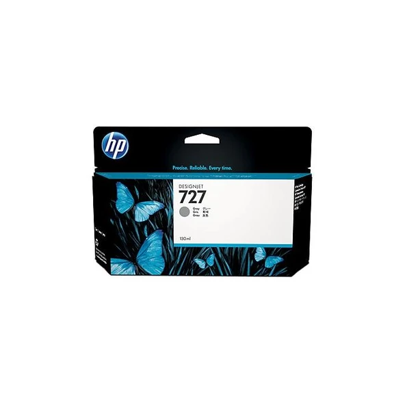 HP 727 Gri Orijinal Mürekkep Kartuş B3P24A 130ML ürün görseli 1