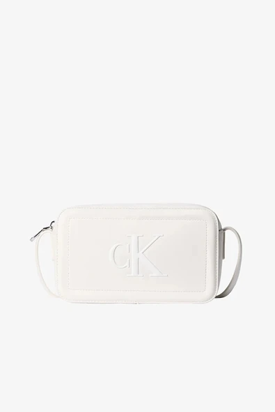 Calvin Klein Bold CK Kamera Kadın Beyaz Çapraz Çanta LV04F3220G-4LX ürün görseli 1