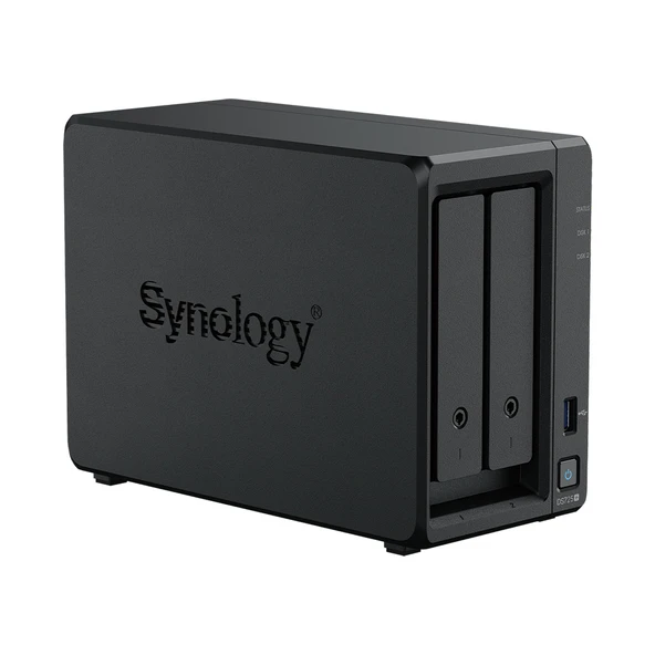 SYNOLOGY 2diskli Ryzen 1600-4GB RAM-2.5GbE Nas Server DS725 PLUS - Resim 6