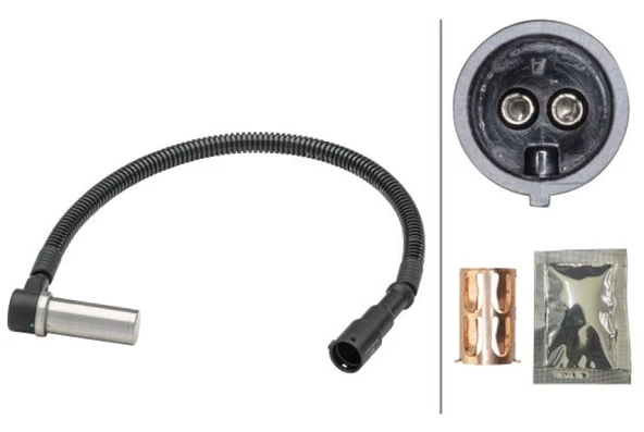 Unıversal Truck Abs Sensörü Kampana Tip ( 250 MM ) Daf Truck Scanıa - Hella 6pu230048-311 ürün görseli 1