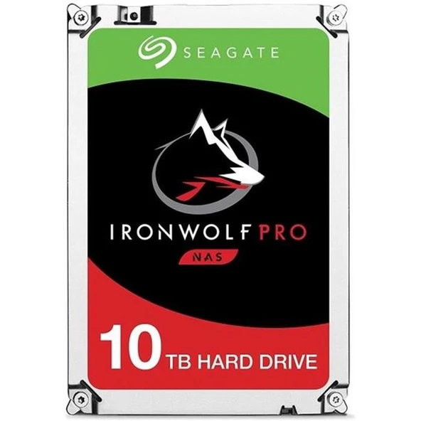 Seagate 10 Tb St10000Nt001 Ironwolf Pro 256 Mb Sata 3 7200Rpm Nas Disk ürün görseli 1