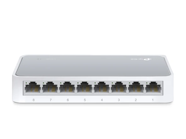 TP-LINK TL-SF1008D 8-Port Desktop Switch - Resim 2