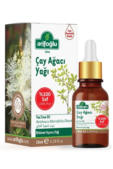 Çay Ağacı Yağı 10ml %100 Saf ve Doğal Tea Tree Essential Oil ürün görseli 1