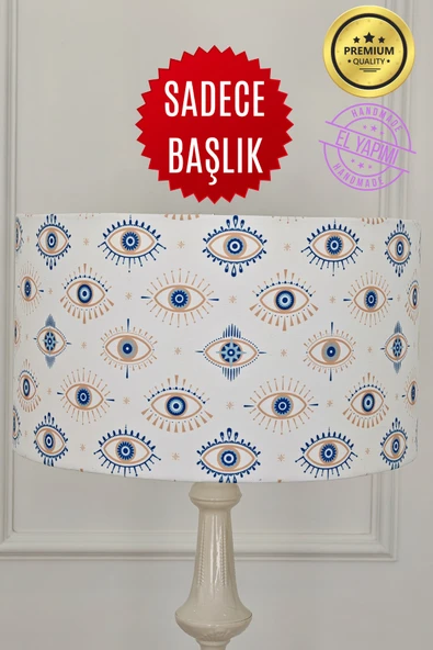 Geleneksel ve Modern Nazar Boncuğu Lambader Başlığı ürün görseli 1