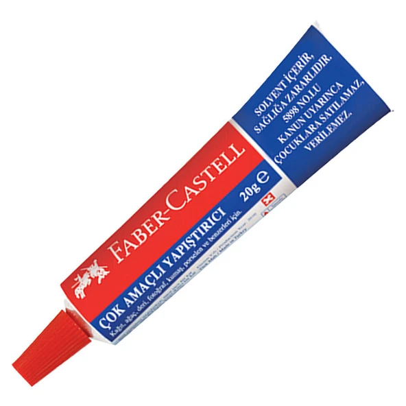 Faber-Castell Sıvı Yapıştırıcı 20 Gram 5088 179620 (25 Li Paket) ürün görseli 1