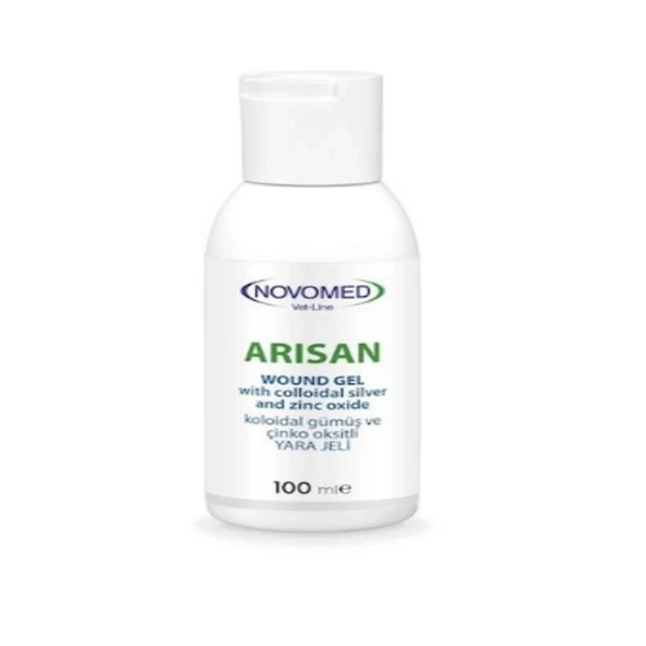 Novomed Arisan Kedi ve Köpek Yara Bakım Jeli 100 ml (Hızlı İyileştirici, Kesik, Sıyrık ve Yanık Onarıcı) ürün görseli 1