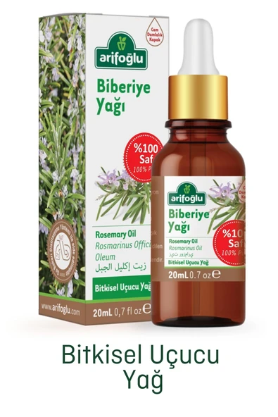 Biberiye Yağı 20ml %100 Saf Ve Doğal Rosemary Oil ürün görseli 1