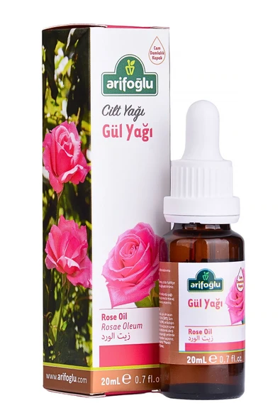 Gül Yağı 20ml - Cilt Yağı Rose Oil Skin Oil ürün görseli 1