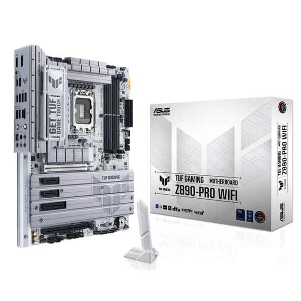 Asus Tuf Gamıng Z890-Pro Wıfı 1851P Ddr5 Ses Glan Dp/Hdmı/Usb Sata3 Usb3.2 Atx ürün görseli 1