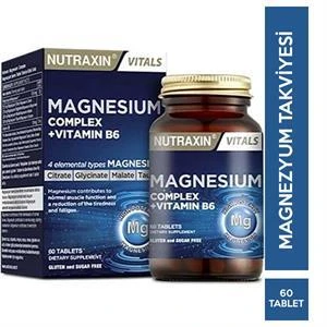Nutraxin Magnesium Complex Vitamin B6 60 Tablet ürün görseli 1