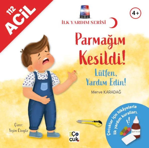 İlk yardım Serisi- Parmağım Kesildi ! ürün görseli 1