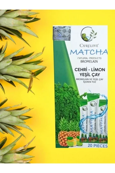 Aleyna Baharat Matcha Ananaslı Bromelıan Aromalı Detox Burner Form Maça ürün görseli 1