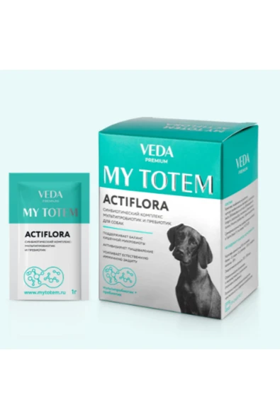 VET Veda Actiflora Köpek Probiyotik Toz 30 Saşe ( , Gaz ve Sindirim Düzenleyici) ürün görseli 1