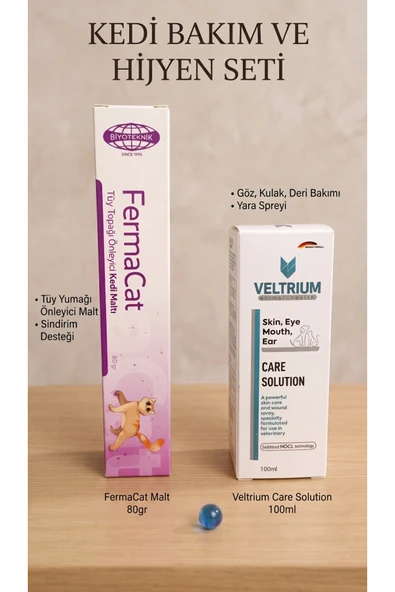Vedavet FERMACAT 80 GR KEDİ MALTI - Tüy Yumağı Önleyici Takviye ürün görseli 1